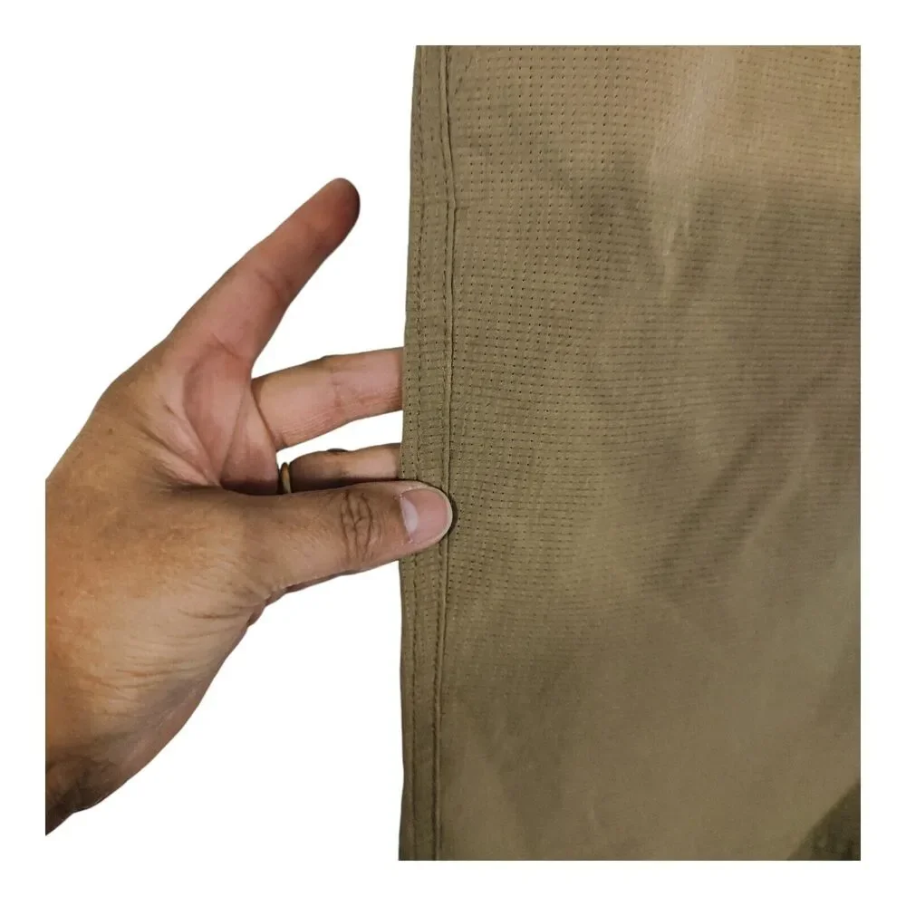 Men's Gerry Taupe/Brown Shorts Hiking Pockets Outdoors Lightweight Casual Sz 34